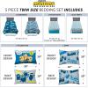 imageFranco Barbie Barbiecore Bedding Super Soft Comforter and Sheet Set with Sham 7 Piece Full Size Official Licensed ProductMinions the Rise of Gru