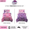 imageFranco Barbie Barbiecore Bedding Super Soft Comforter and Sheet Set with Sham 7 Piece Full Size Official Licensed ProductMy Little Pony