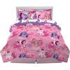 imageFranco Barbie Barbiecore Bedding Super Soft Comforter and Sheet Set with Sham 7 Piece Full Size Official Licensed ProductMy Little Pony