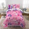 imageFranco Barbie Barbiecore Bedding Super Soft Comforter and Sheet Set with Sham 7 Piece Full Size Official Licensed ProductMy Little Pony