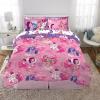 imageFranco Barbie Barbiecore Bedding Super Soft Comforter and Sheet Set with Sham 7 Piece Full Size Official Licensed ProductMy Little Pony