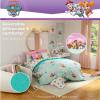 imageFranco Barbie Barbiecore Bedding Super Soft Comforter and Sheet Set with Sham 7 Piece Full Size Official Licensed ProductPaw Patrol Girl  Soar Like Skye