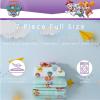 imageFranco Barbie Barbiecore Bedding Super Soft Comforter and Sheet Set with Sham 7 Piece Full Size Official Licensed ProductPaw Patrol Girl  Soar Like Skye