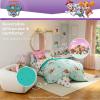 imageFranco Barbie Barbiecore Bedding Super Soft Comforter and Sheet Set with Sham 7 Piece Full Size Official Licensed ProductPaw Patrol Girl  Soar Like Skye