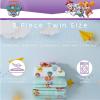 imageFranco Barbie Barbiecore Bedding Super Soft Comforter and Sheet Set with Sham 7 Piece Full Size Official Licensed ProductPaw Patrol Girl  Soar Like Skye
