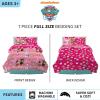imageFranco Barbie Barbiecore Bedding Super Soft Comforter and Sheet Set with Sham 7 Piece Full Size Official Licensed ProductPaw Patrol Girls