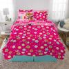 imageFranco Barbie Barbiecore Bedding Super Soft Comforter and Sheet Set with Sham 7 Piece Full Size Official Licensed ProductPaw Patrol Girls