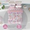 imageFranco Barbie Barbiecore Bedding Super Soft Comforter and Sheet Set with Sham 7 Piece Full Size Official Licensed ProductPeppa Pig