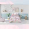 imageFranco Barbie Barbiecore Bedding Super Soft Comforter and Sheet Set with Sham 7 Piece Full Size Official Licensed ProductPeppa Pig