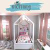 imageFranco Barbie Barbiecore Bedding Super Soft Comforter and Sheet Set with Sham 7 Piece Full Size Official Licensed ProductPink
