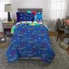 imageFranco Barbie Barbiecore Bedding Super Soft Comforter and Sheet Set with Sham 7 Piece Full Size Official Licensed ProductPj Masks