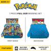 imageFranco Barbie Barbiecore Bedding Super Soft Comforter and Sheet Set with Sham 7 Piece Full Size Official Licensed ProductPokemon