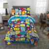 imageFranco Barbie Barbiecore Bedding Super Soft Comforter and Sheet Set with Sham 7 Piece Full Size Official Licensed ProductPokemon