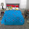imageFranco Barbie Barbiecore Bedding Super Soft Comforter and Sheet Set with Sham 7 Piece Full Size Official Licensed ProductPokemon