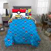 imageFranco Barbie Barbiecore Bedding Super Soft Comforter and Sheet Set with Sham 7 Piece Full Size Official Licensed ProductPokemon