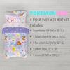 imageFranco Barbie Barbiecore Bedding Super Soft Comforter and Sheet Set with Sham 7 Piece Full Size Official Licensed ProductPokemon Girl