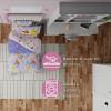 imageFranco Barbie Barbiecore Bedding Super Soft Comforter and Sheet Set with Sham 7 Piece Full Size Official Licensed ProductPokemon Girl