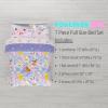 imageFranco Barbie Barbiecore Bedding Super Soft Comforter and Sheet Set with Sham 7 Piece Full Size Official Licensed ProductPokemon Girl