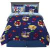 imageFranco Barbie Barbiecore Bedding Super Soft Comforter and Sheet Set with Sham 7 Piece Full Size Official Licensed ProductSonic the Hedgehog