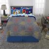 imageFranco Barbie Barbiecore Bedding Super Soft Comforter and Sheet Set with Sham 7 Piece Full Size Official Licensed ProductSonic the Hedgehog