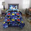 imageFranco Barbie Barbiecore Bedding Super Soft Comforter and Sheet Set with Sham 7 Piece Full Size Official Licensed ProductSonic the Hedgehog