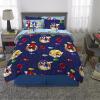 imageFranco Barbie Barbiecore Bedding Super Soft Comforter and Sheet Set with Sham 7 Piece Full Size Official Licensed ProductSonic the Hedgehog