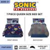 imageFranco Barbie Barbiecore Bedding Super Soft Comforter and Sheet Set with Sham 7 Piece Full Size Official Licensed ProductSonic the Hedgehog