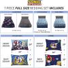imageFranco Barbie Barbiecore Bedding Super Soft Comforter and Sheet Set with Sham 7 Piece Full Size Official Licensed ProductSonic the Hedgehog