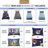 imageFranco Barbie Barbiecore Bedding Super Soft Comforter and Sheet Set with Sham 7 Piece Full Size Official Licensed ProductSonic the Hedgehog