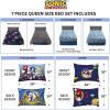 imageFranco Barbie Barbiecore Bedding Super Soft Comforter and Sheet Set with Sham 7 Piece Full Size Official Licensed ProductSonic the Hedgehog