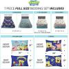 imageFranco Barbie Barbiecore Bedding Super Soft Comforter and Sheet Set with Sham 7 Piece Full Size Official Licensed ProductSpongebob Squarepants