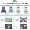 imageFranco Barbie Barbiecore Bedding Super Soft Comforter and Sheet Set with Sham 7 Piece Full Size Official Licensed ProductSpongebob Squarepants