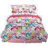 imageFranco Barbie Barbiecore Bedding Super Soft Comforter and Sheet Set with Sham 7 Piece Full Size Official Licensed ProductSquishmallows