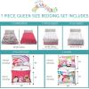 imageFranco Barbie Barbiecore Bedding Super Soft Comforter and Sheet Set with Sham 7 Piece Full Size Official Licensed ProductSquishmallows