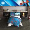 imageFranco Barbie Barbiecore Bedding Super Soft Comforter and Sheet Set with Sham 7 Piece Full Size Official Licensed ProductSuperman