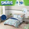 imageFranco Barbie Barbiecore Bedding Super Soft Comforter and Sheet Set with Sham 7 Piece Full Size Official Licensed ProductThe Smurfs  Blue Original