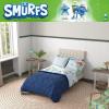 imageFranco Barbie Barbiecore Bedding Super Soft Comforter and Sheet Set with Sham 7 Piece Full Size Official Licensed ProductThe Smurfs  Blue Original