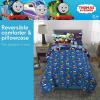imageFranco Barbie Barbiecore Bedding Super Soft Comforter and Sheet Set with Sham 7 Piece Full Size Official Licensed ProductThomas  Friends