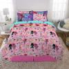 imageFranco Barbie Barbiecore Bedding Super Soft Comforter and Sheet Set with Sham 7 Piece Full Size Official Licensed ProductTrolls World Tour
