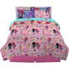 imageFranco Barbie Barbiecore Bedding Super Soft Comforter and Sheet Set with Sham 7 Piece Full Size Official Licensed ProductTrolls World Tour
