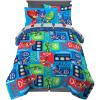 imageFranco Barbie Barbiecore Bedding Super Soft Comforter and Sheet Set with Sham 7 Piece Full Size Official Licensed ProductPj Masks