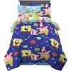 imageFranco Barbie Barbiecore Bedding Super Soft Comforter and Sheet Set with Sham 7 Piece Full Size Official Licensed ProductSpongebob Squarepants