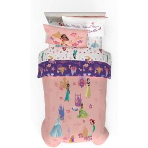 imageFranco Barbie Barbiecore Bedding Super Soft Comforter and Sheet Set with Sham 7 Piece Full Size Official Licensed ProductDisney Princess  Recycled Bed Set
