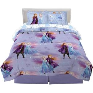 imageFranco Barbie Barbiecore Bedding Super Soft Comforter and Sheet Set with Sham 7 Piece Full Size Official Licensed ProductFrozen