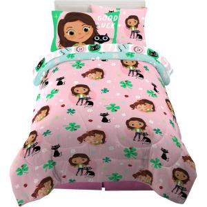 imageFranco Barbie Barbiecore Bedding Super Soft Comforter and Sheet Set with Sham 7 Piece Full Size Official Licensed ProductLuck
