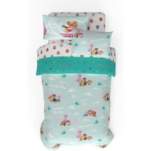 imageFranco Barbie Barbiecore Bedding Super Soft Comforter and Sheet Set with Sham 7 Piece Full Size Official Licensed ProductPaw Patrol Girl  Soar Like Skye