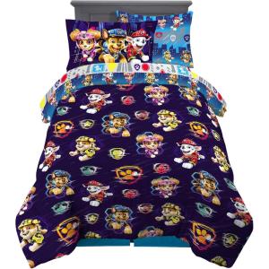 imageFranco Barbie Barbiecore Bedding Super Soft Comforter and Sheet Set with Sham 7 Piece Full Size Official Licensed ProductPaw Patrol Movie