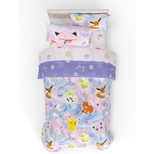imageFranco Barbie Barbiecore Bedding Super Soft Comforter and Sheet Set with Sham 7 Piece Full Size Official Licensed ProductPokemon Girl