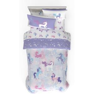 imageFranco Barbie Barbiecore Bedding Super Soft Comforter and Sheet Set with Sham 7 Piece Full Size Official Licensed ProductPurple