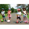 imageBarbie Self Balancing Scooter  Toddler ampamp Kids Scooter 3 Wheel Platform Foot Activated Brake 75 lbs Weight Limit for Ages 3 and Up